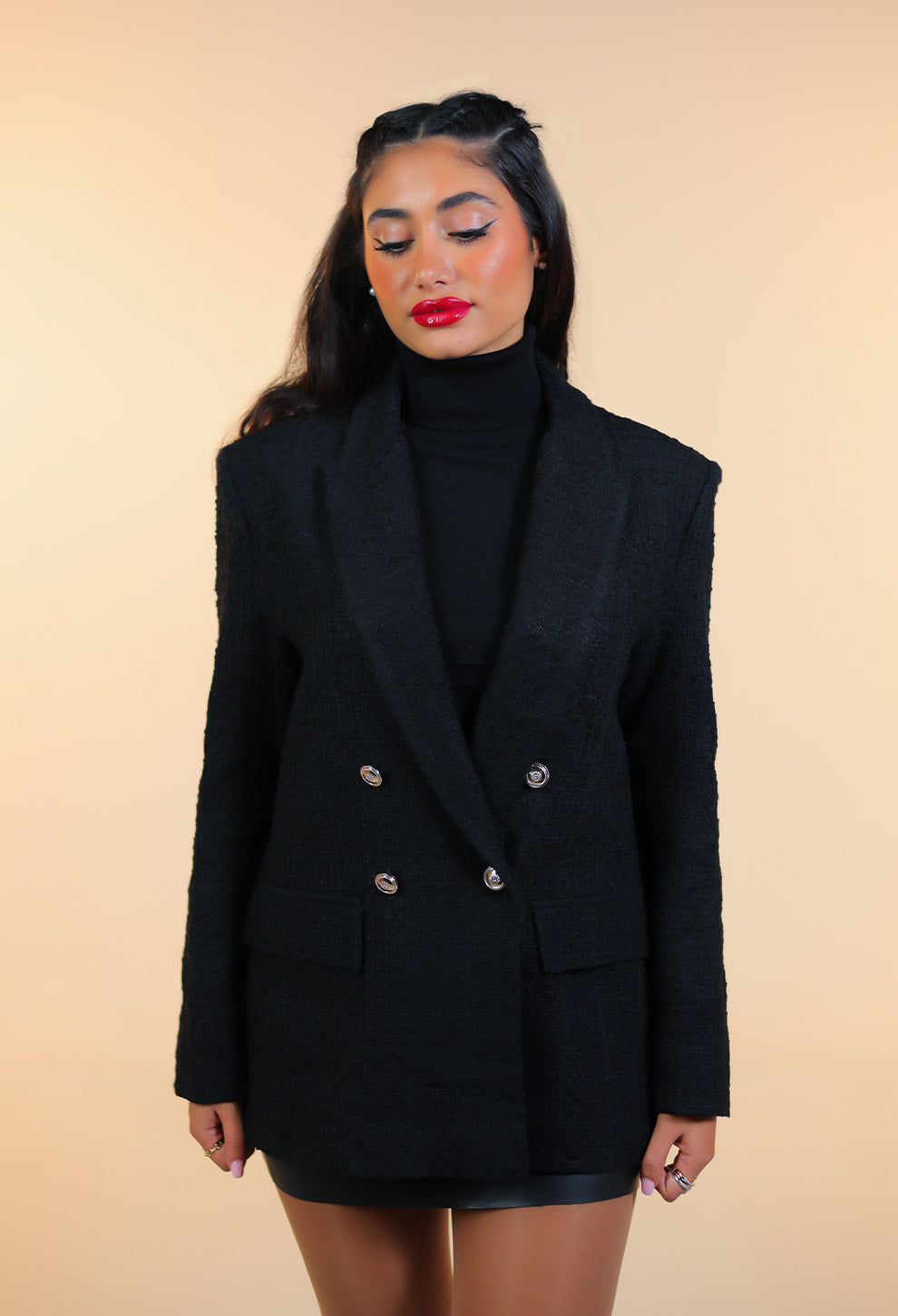 Solyn Buttoned Blazer