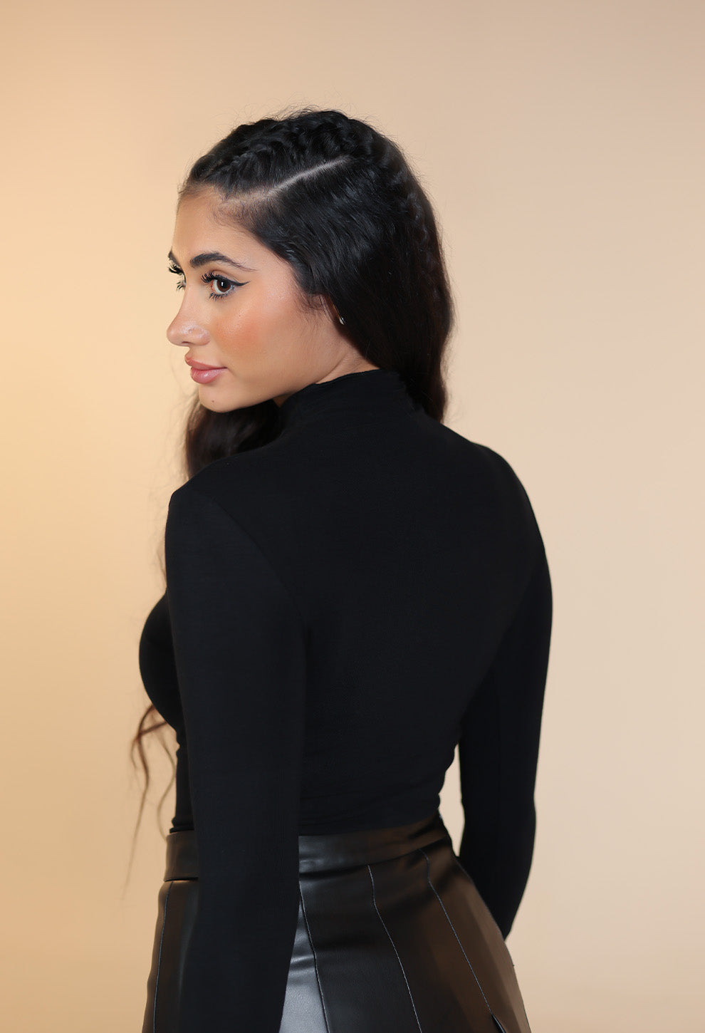 Katie Mock Neck Basic