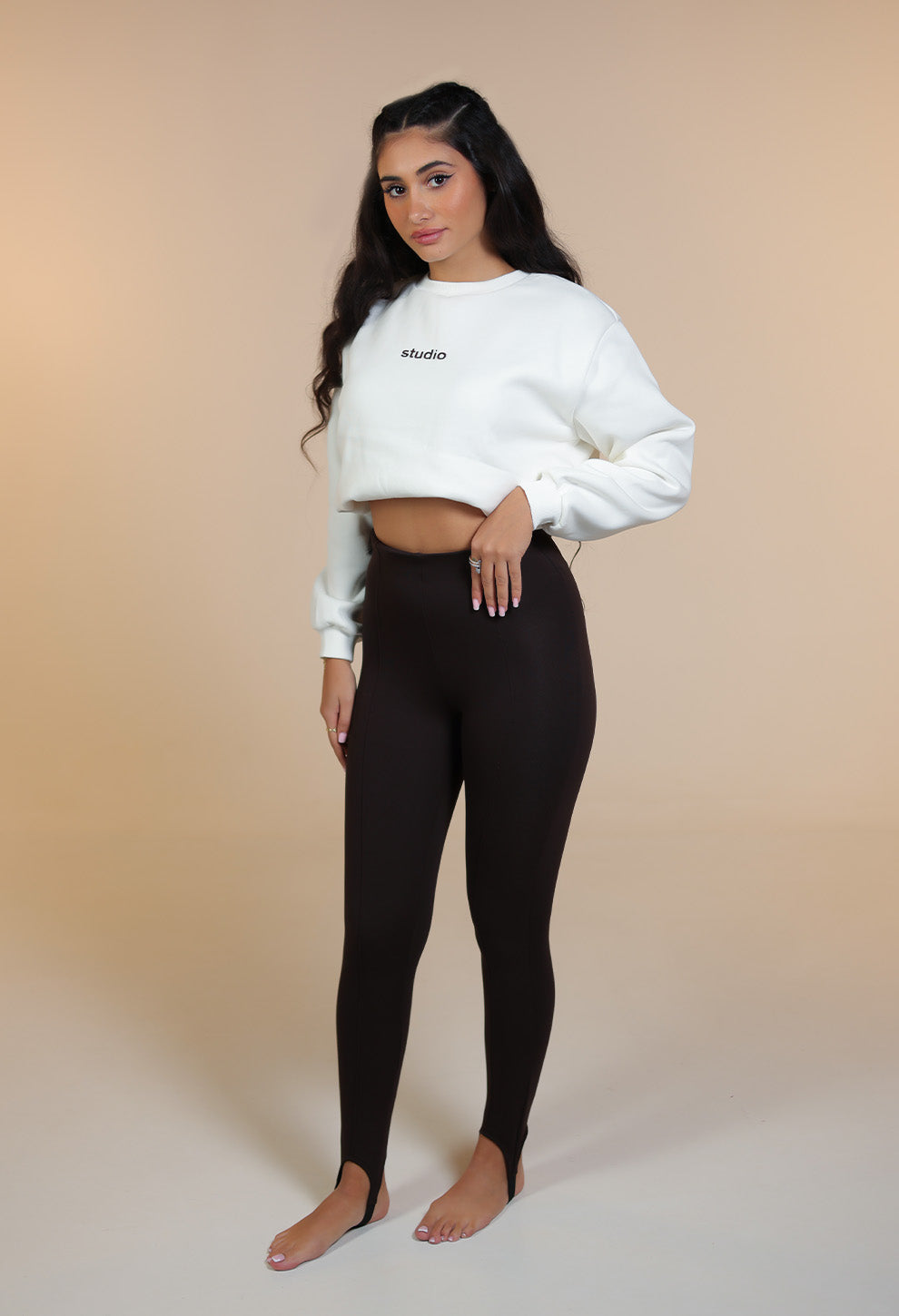 Studio Cropped Sweatshirt
